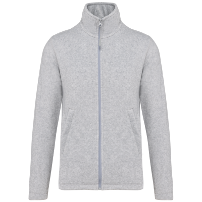 Men's microfleece zip jacket